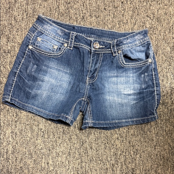 Classic Blue Jean Shorts for Women - Picture 1 of 4